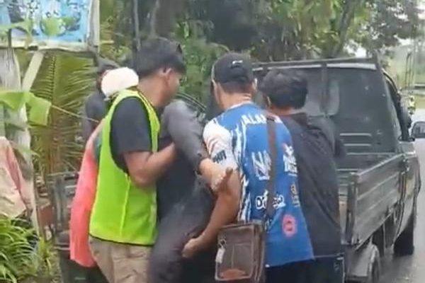 Kumpulan Fakta Hasil Olah TKP Kecelakaan Maut 1 Korban Tewas Supir Truk Diperiksa Polis di Tarakan