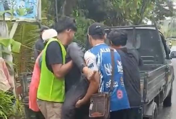 Kumpulan Fakta Hasil Olah TKP Kecelakaan Maut 1 Korban Tewas Supir Truk Diperiksa Polis di Tarakan